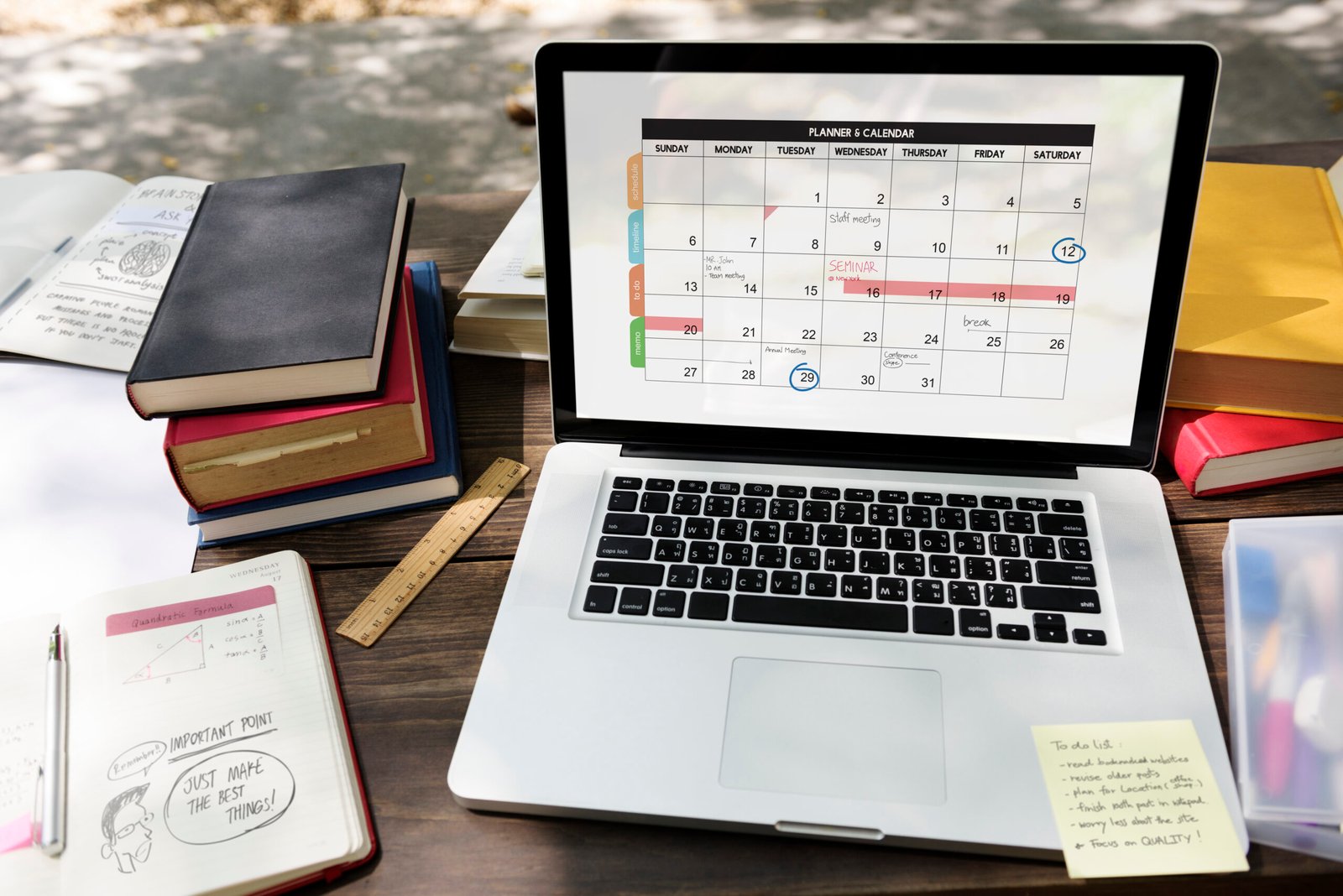 Calendar Planner Agenda Schedule Concept Calendar Planner Agenda Schedule Concept